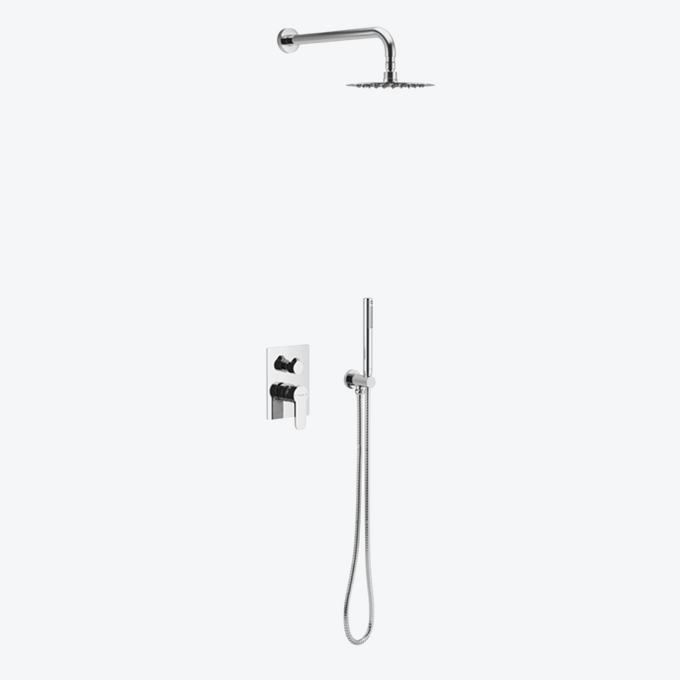 Oxalia Zestaw Prysznic-Wanna P/T Chrom