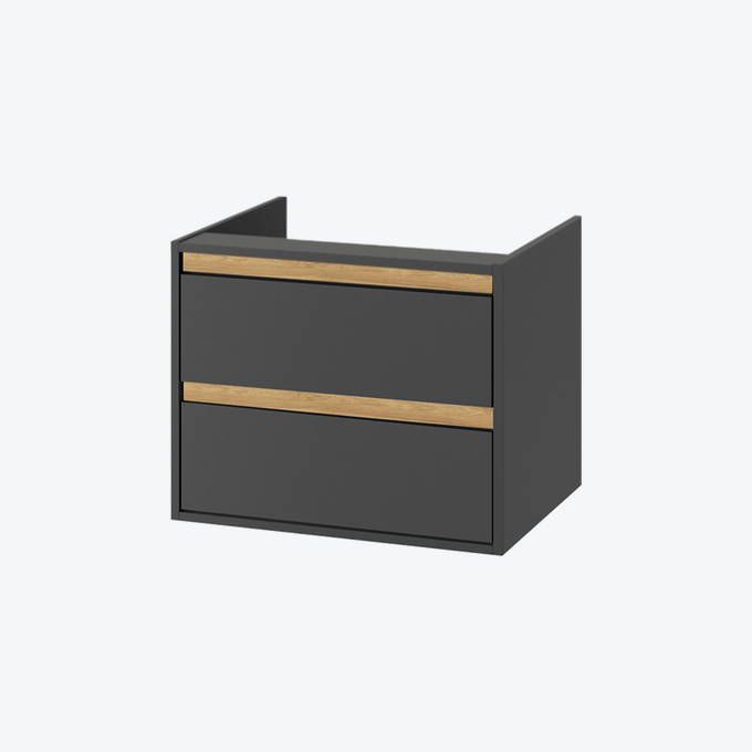 Tuto szafka wisząca pod umywalkę Excellent szara