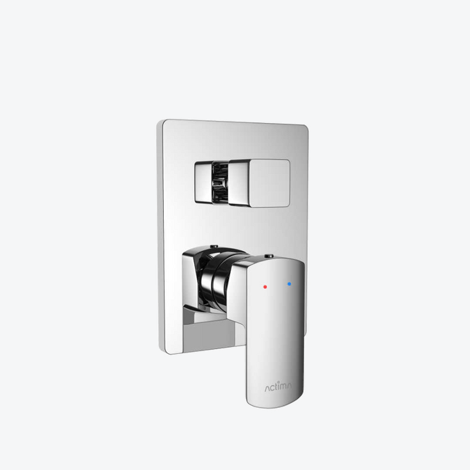 Bateria prysznicowo-wannowa podtynkowa