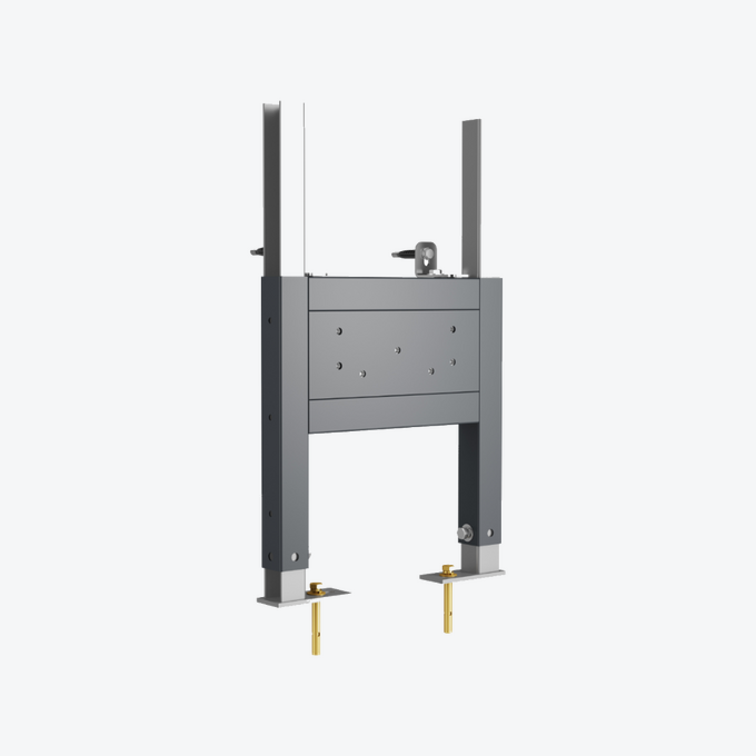 Stelaż podtynkowy do siedziska  prysznicowego