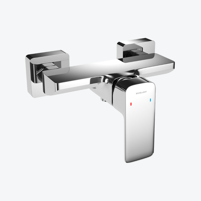 Keria bateria prysznicowa ścienna, chrom