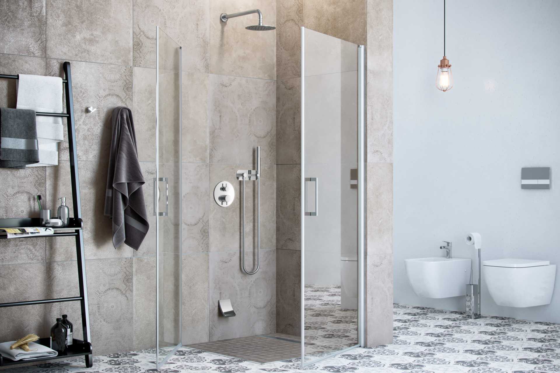 Frost zestaw prysznicowo-wannowy podtynkowy z Fix-box Excellent