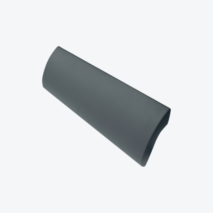 Long zagłówek wannowy, szary