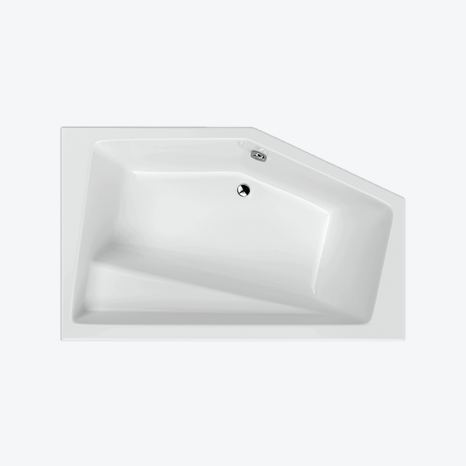 Vesper wanna narożna prawa 160X100 Excellent