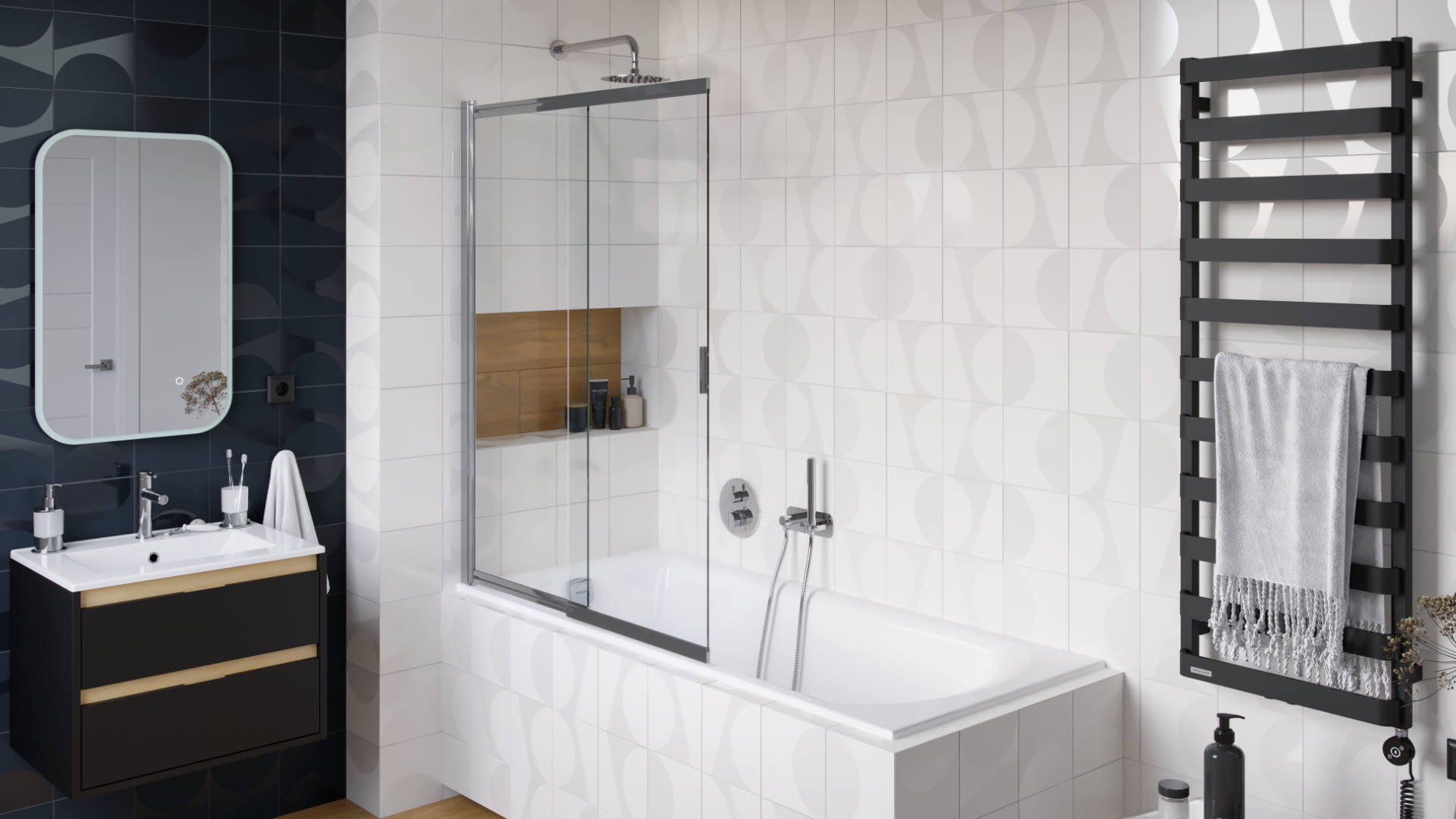 As Umywalka Meblowa 60X46 Biała