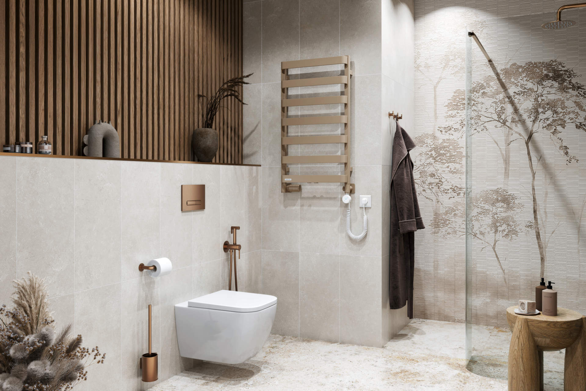 Westa grzałka elektryczna 400W, biała