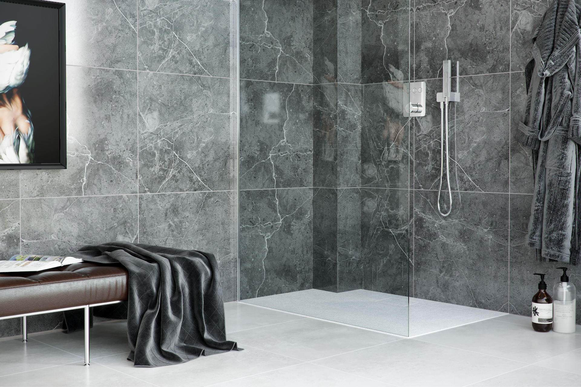 Brodzik LAVANO SLIM 120x90 Biały