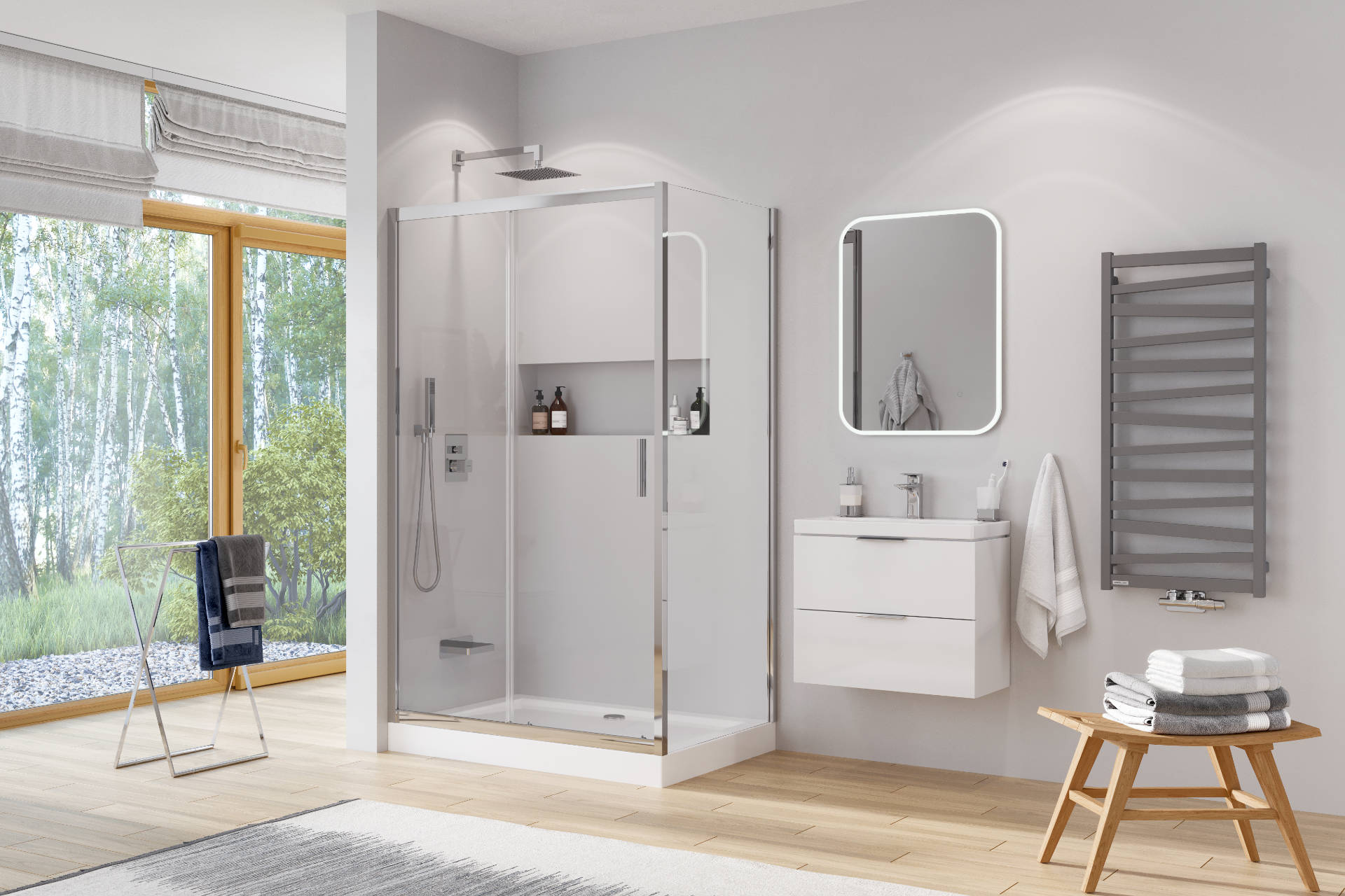 Forma Brodzik Prost.Kompakt 80X120 Biały