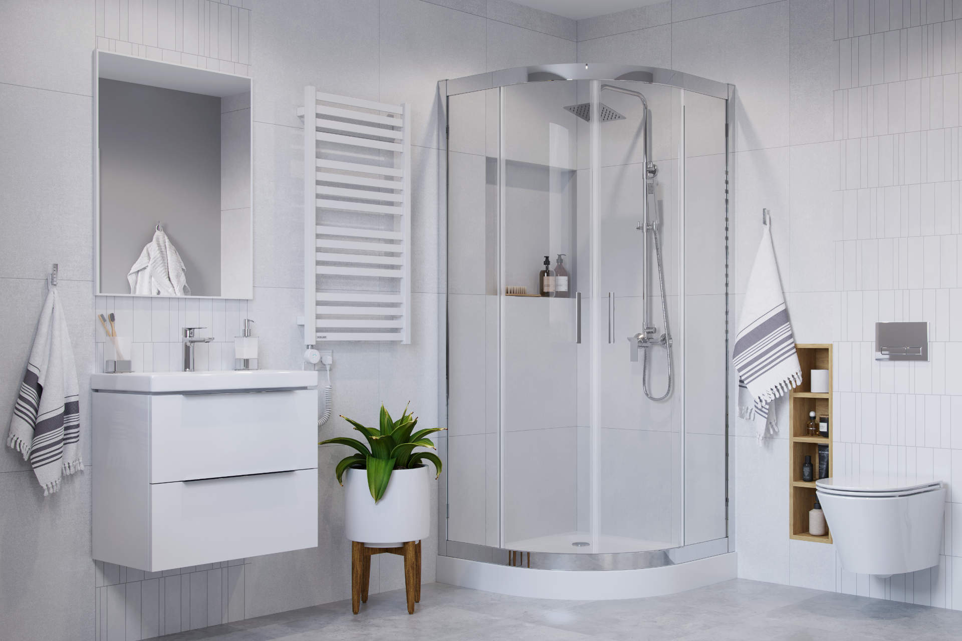 Westa Grzałka Elektryczna 800W Biała RAL 9016