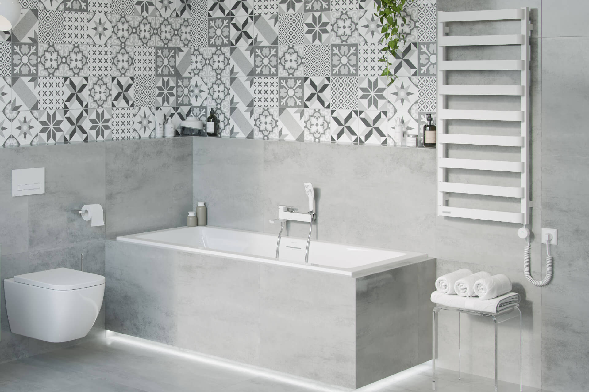 Westa Grzałka Elektryczna 800W Biała RAL 9016