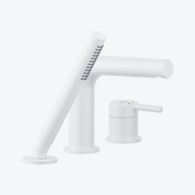 PI bateria wannowa 3 otworowa, biały mat