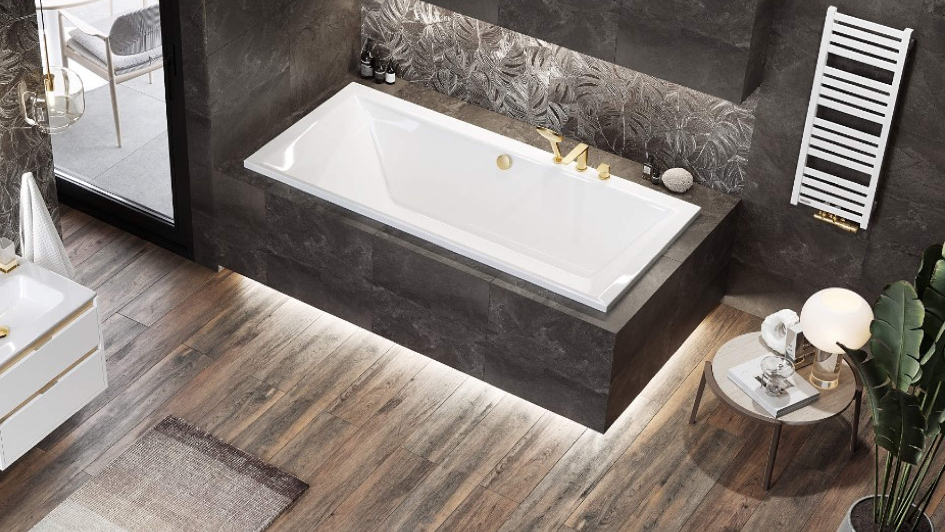 Moli syfon wannowy czyszczony od góry rozmiar do każdej wanny, chrom