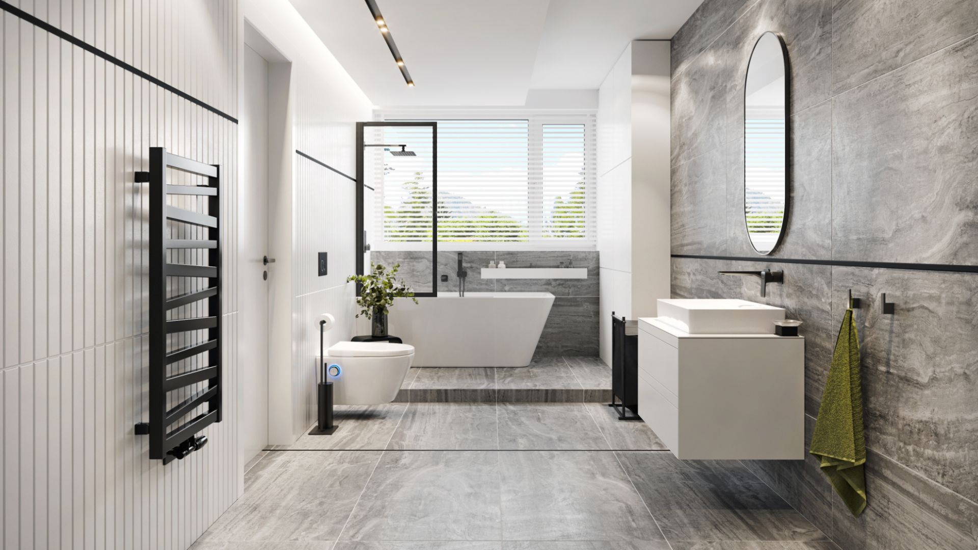 Dakota 2.0 toaleta myjąca S2, pokrętło sterujące czarny mat