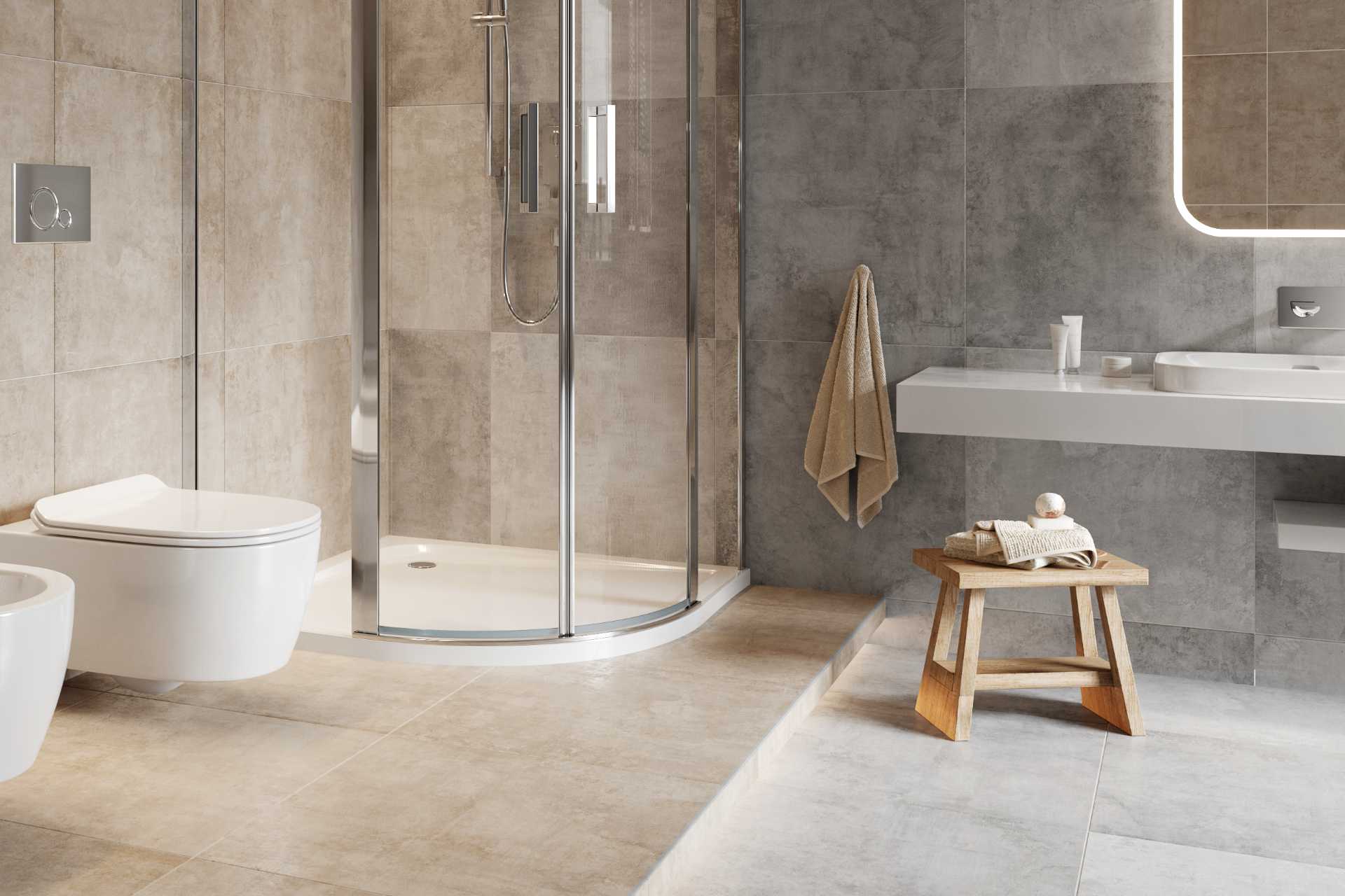 Profil Z schodowy Excellent schodek łazienkowy przybliżenie 10x300