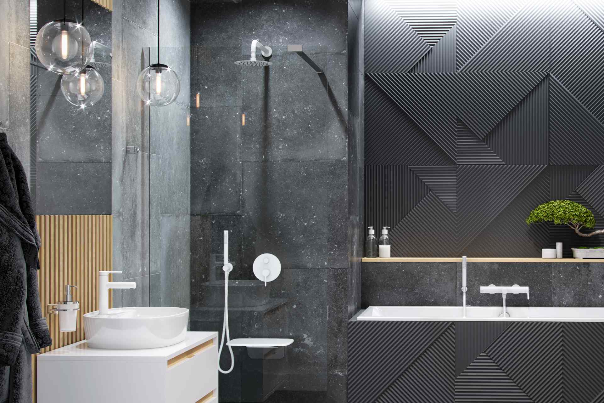 Ramię prysznicowe ścienne 40 cm okrągłe, biały mat