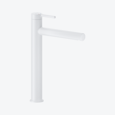 PI bateria umywalkowa stojąca wysoka, biały mat