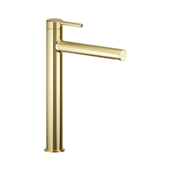 PI bateria umywalkowa stojąca wysoka, złoty połysk