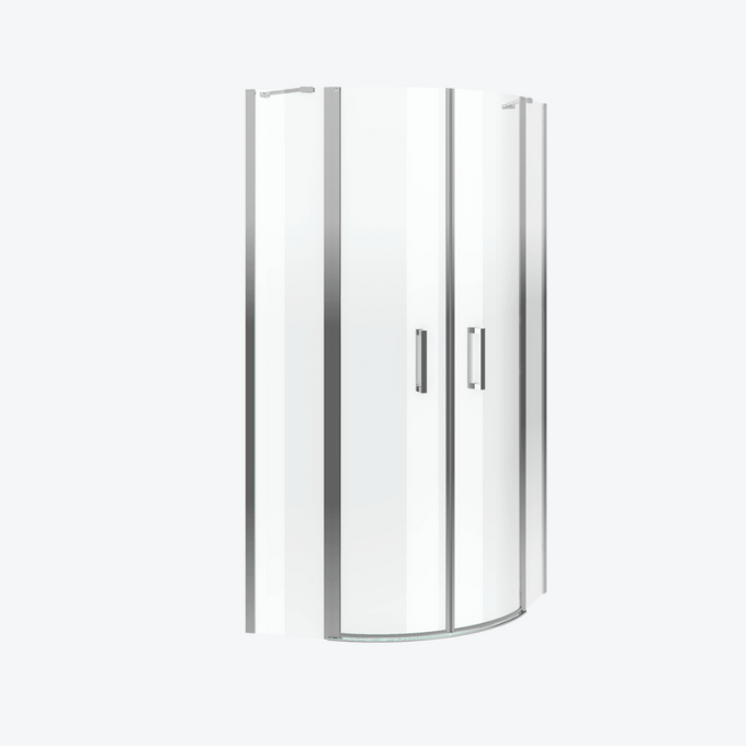 Mazo kabina półokrągła 100x100 cm, drzwi