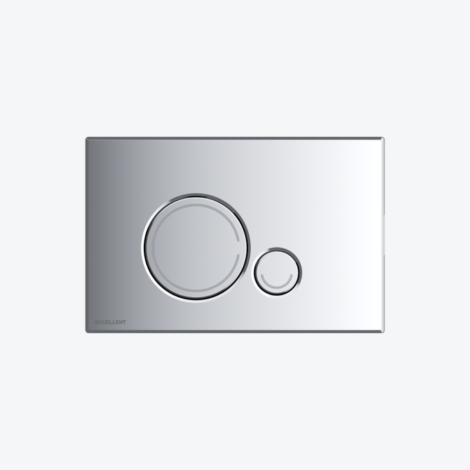 Ringo przycisk stelaża p/t Shiro chrom