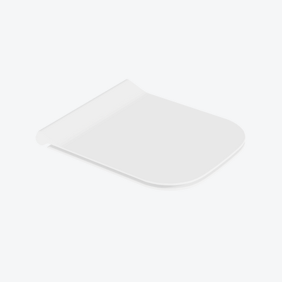 Doto S 49 D deska sedesowa wolnoopadająca slim, biały połysk