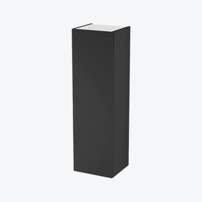 Blanko szafka wisząca boczna 110 cm, czarny soft