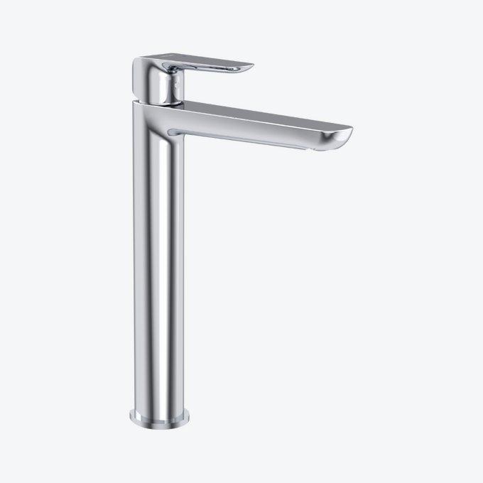 Clever 2.0 washbasin faucet stand tall, chrome