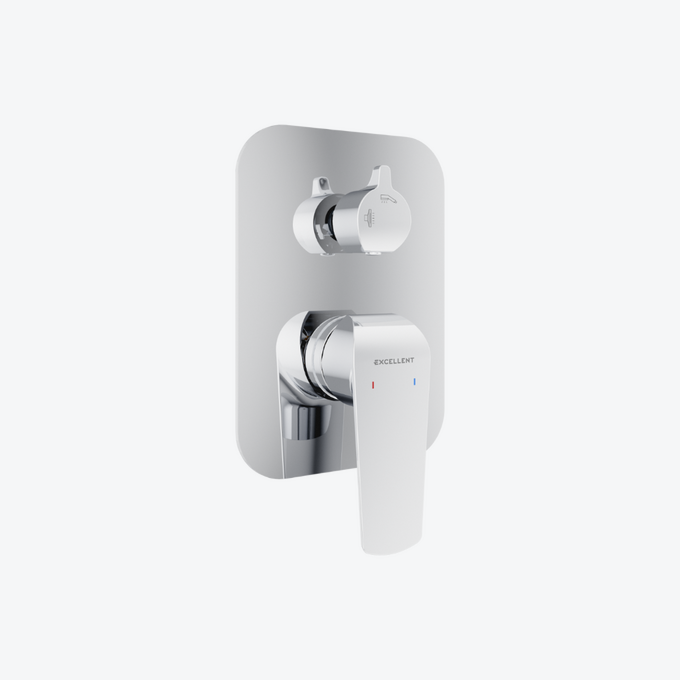 Clever 2.0 shower/tub mixer for concealed installation, 2 functions, chrome