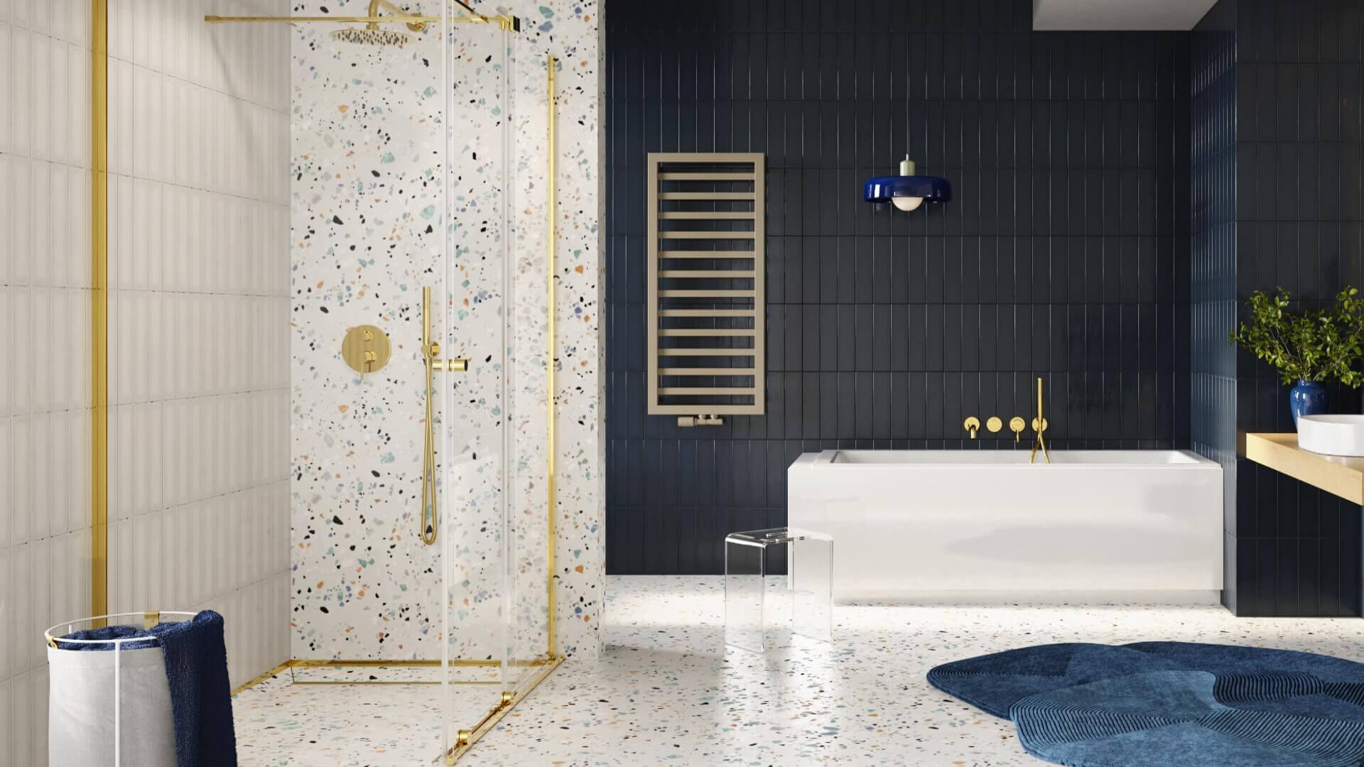 Brego grzejnik łazienkowy 115x50 cm,