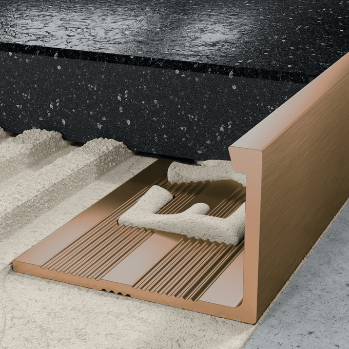 Profil L licowy prosty 8 mm