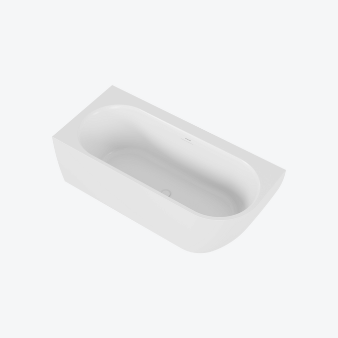 Oceana 2.0 Wanna wolnostojąca narożna lewa, 165x75, biały połysk