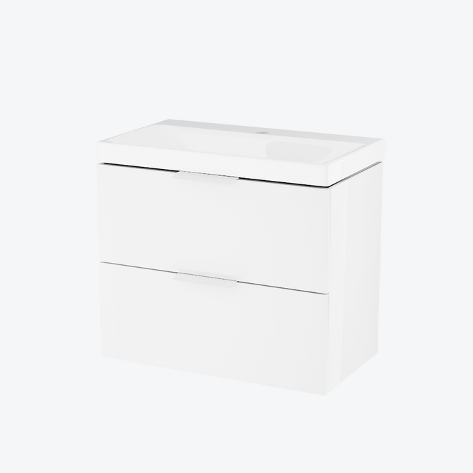 Blanko szafka 64 cm, biały połysk