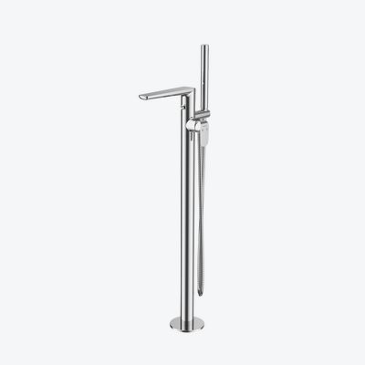 Clever 2.1 bateria wannowo wolnostojąca, chrom