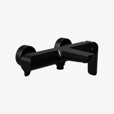 Clever 2.0 bateria wannowo-prysznicowa, czarny soft