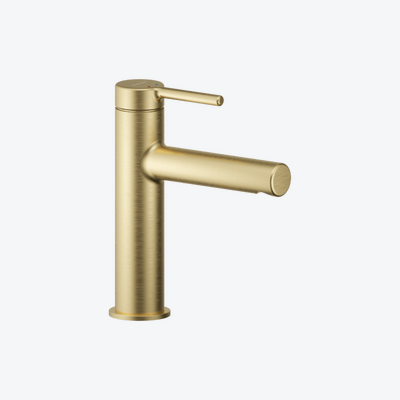 PI bateria umywalkowa stojąca, złoty szczotkowany