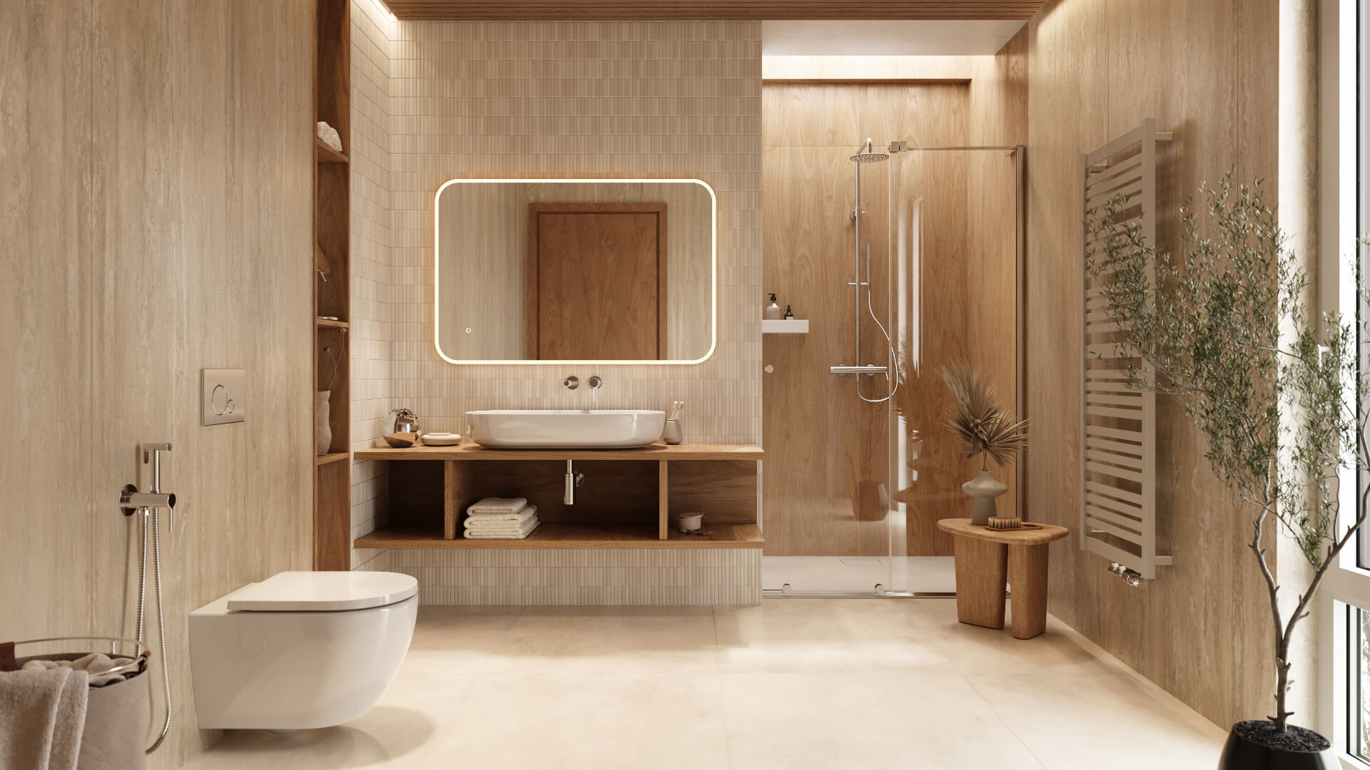 Ortigo walk-in drzwi prysznicowe przesuwne 120x200 cm, powłoka Clean Control, chrom