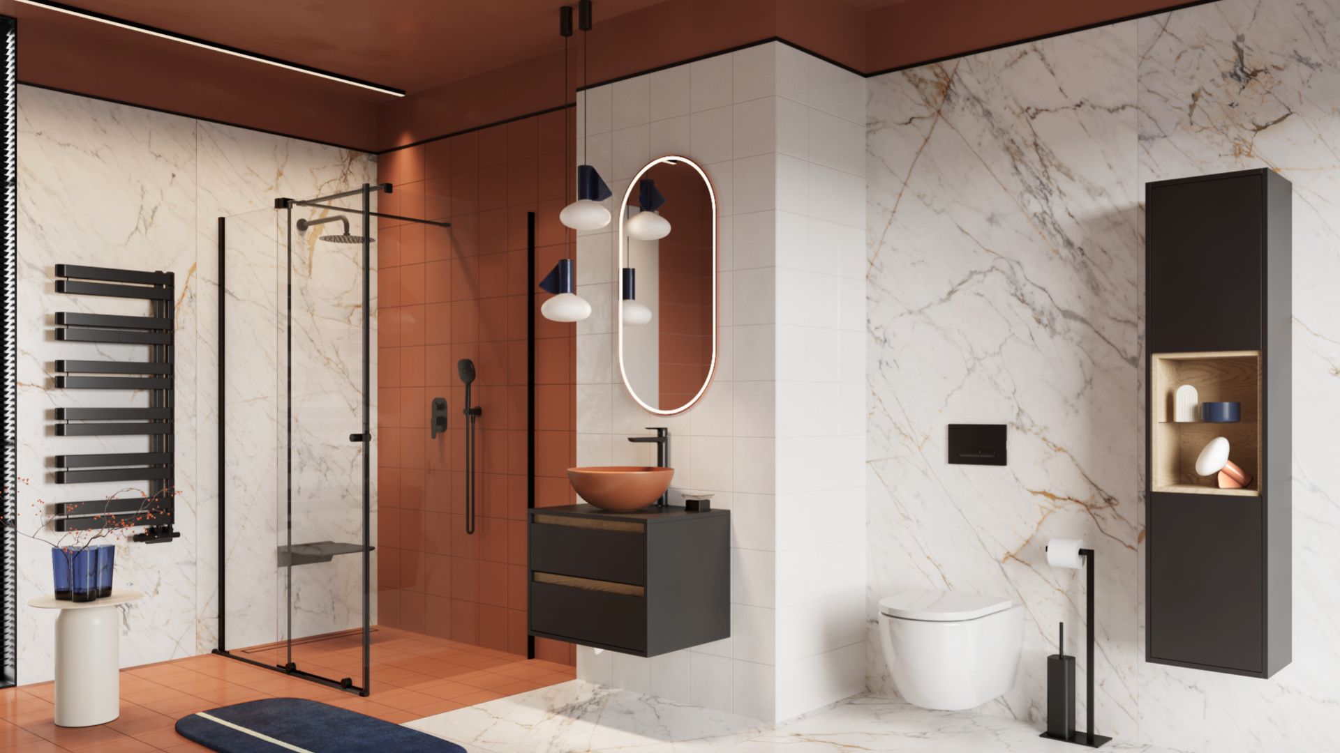 Stellar miska WC 53,5 cm wisząca