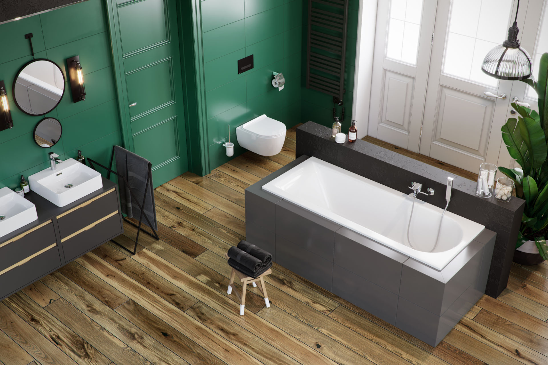 Aurum Slim wanna prostokątna 170x70