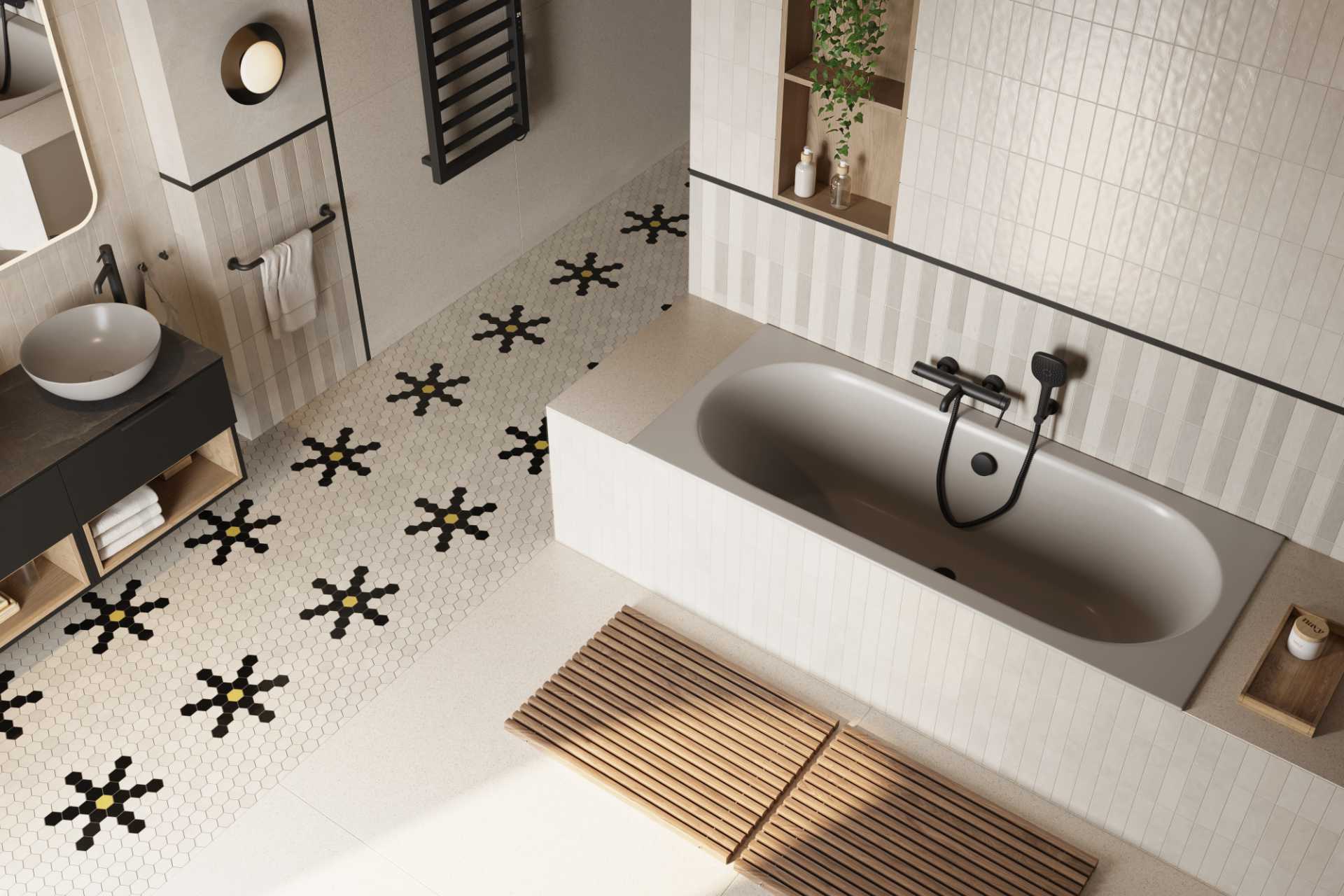 Oceana Wanna prostokątna 180x80 cm, cappucino mat