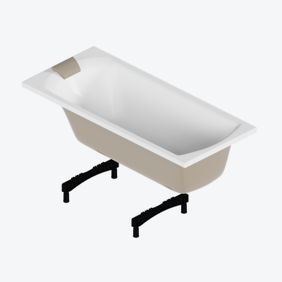 Zestaw promocyjny Wanna Lamia Slim 150 + zagłówek KARO + nóżki wannowe