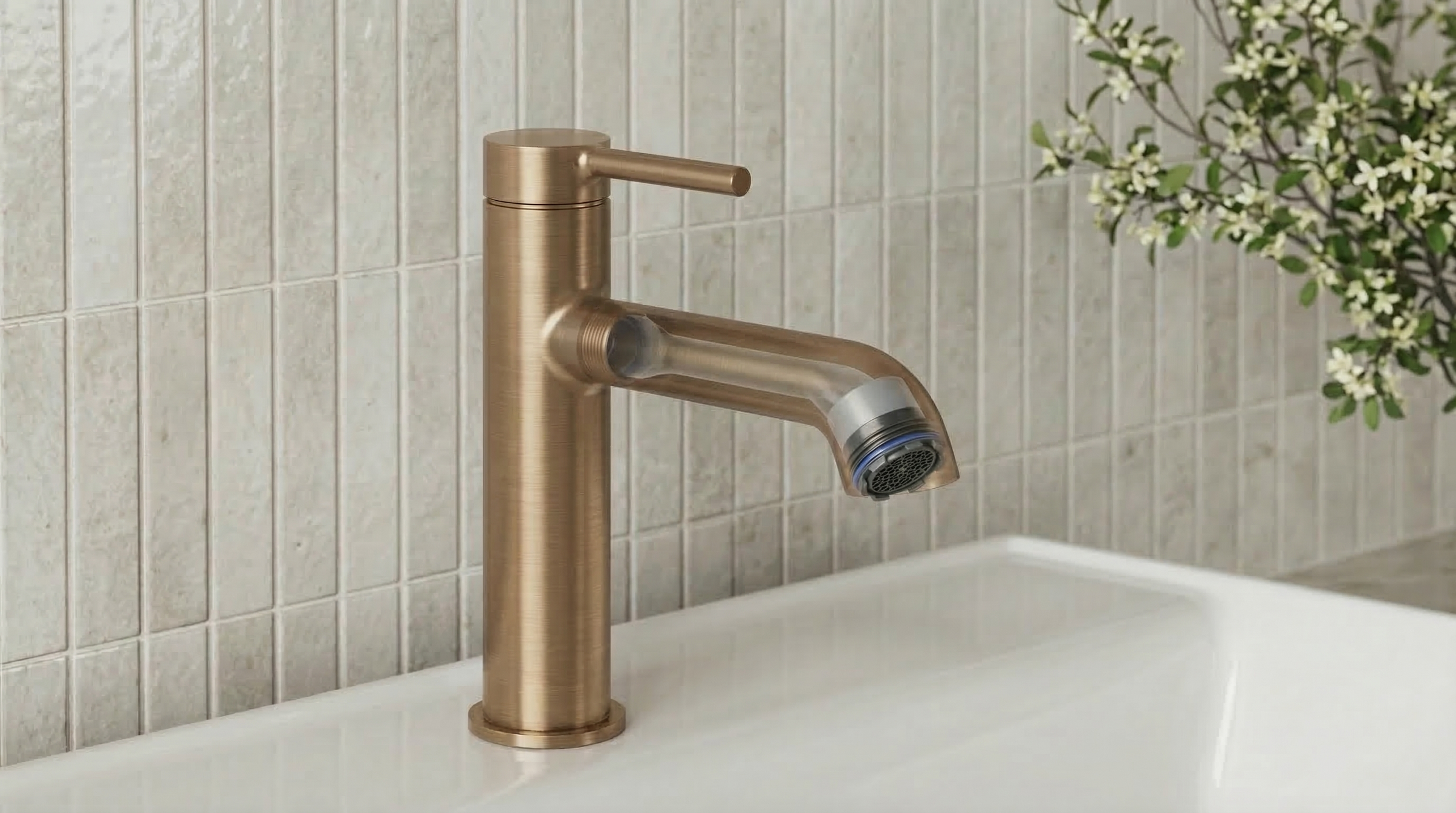 Perlator 16 mm do baterii - część zamienna