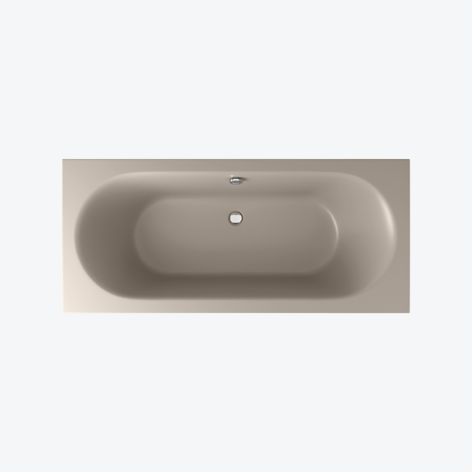 Oceana Wanna prostokątna 160x75 cm, cappucino mat