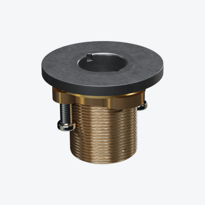 Dry box round bathtub set brushed graphite