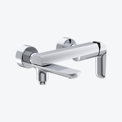 Clever 2.0 bateria wannowo-prysznicowa z ruchomą wylewką, chrom