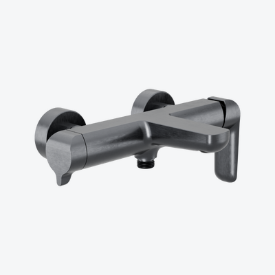 Clever 2.0 bateria wannowo-prysznicowa grafit szczotkowany