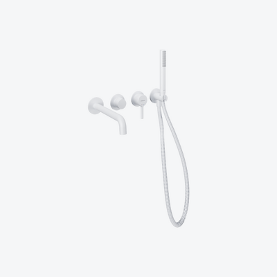 Delta Pi Zestaw wannowo-prysznicowy podtynkowy, 2 funkcyjny, biały mat