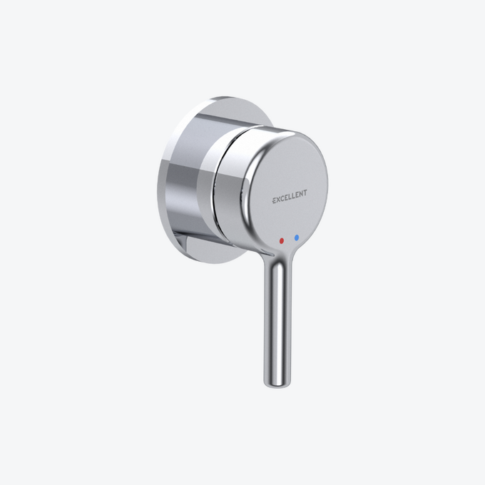 PI Bathtub and shower mixer for concealed installation, 1 function, chrome