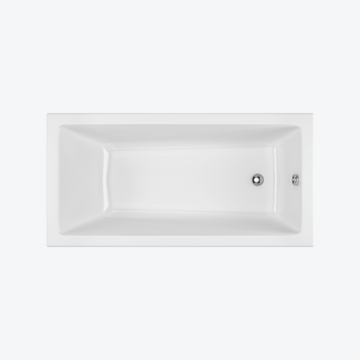 Wave wanna prostokątna 180x80 cm biały połysk