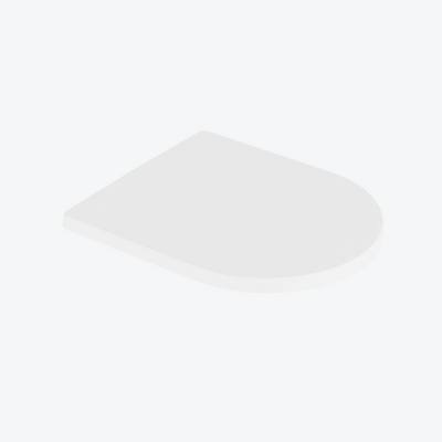 Stellar 53 D deska sedesowa wolnoopadająca, biały połysk