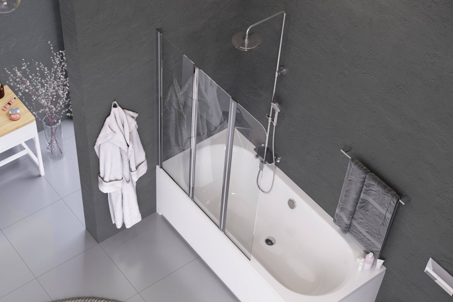 Parawany nawannowe – stylowy kompromis w łazience