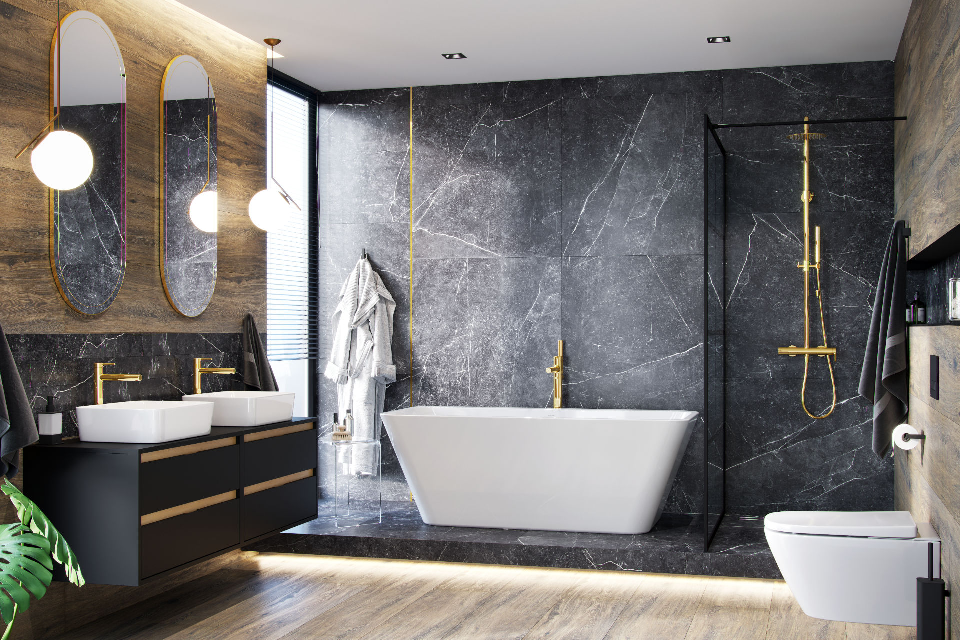 Lila 2.0 wanna prostokątna 160x73 cm wolnostojąca, biały połysk